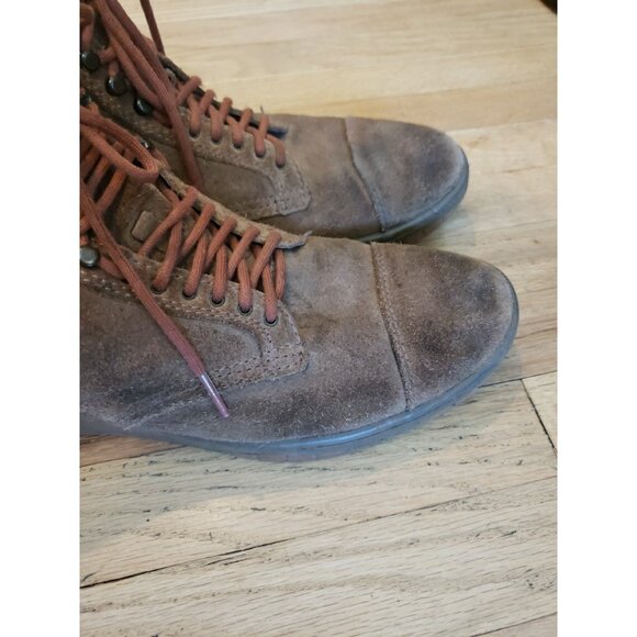 Diesel Tatradium Basket Tatra Mens Boots 10.5 Suede Leather Lace-Up Hiking main image 5